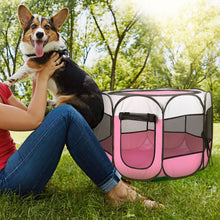 Load image into Gallery viewer, Portable Foldable Pet Playpen For Dogs Cats Other Pets
