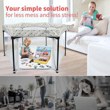 Load image into Gallery viewer, Portable Folding Playard for Babies, Toddler Indoor &amp; Outdoor Play
