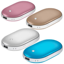 Load image into Gallery viewer, Portable Hand Warmer 5000mAh Power Bank
