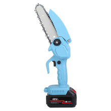 将图片加载到图库查看器，Portable Handheld Cordless Small Chain Saw Battery Powered
