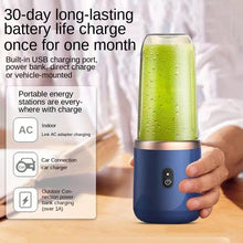 将图片加载到图库查看器，Portable Juicer Blender 300ml Electric Fruit Juicer USB Charging Lemon Orange Fruit Juicing Cup Smoothie Blender Machine Electric Fruit Juicer USB Charging Lemon Orange Fruit Juicing Cup Smoothie Blender Machine

