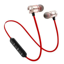 Load image into Gallery viewer, Portable Magnetic Sport Bluetooth Wireless Stereo Earphones For Workout Gym Noise Cancelling Earphones

