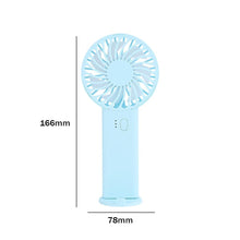 Load image into Gallery viewer, Portable Neck Fan USB Handheld Mute LED Digital Display Leafless Mini Electric Fan Colorful Atmosphere Lights 5th Gear For Rechargeable Personal Wearable Fan with Colorful Flashlight LED Digital Display And Low Noise
