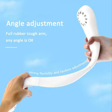 Load image into Gallery viewer, Portable Neck Fan USB Rechargeable 1200mAh Bladeless Fan Mini Electric Ventilator Silent Neckband Wearable Cooling for Sports Rechargeable Bladeless Headphone Design Neck Fans
