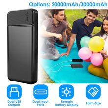 Load image into Gallery viewer, Portable Power Bank Phone Charger with 1 Micro USB Cable
