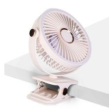 Load image into Gallery viewer, Portable Quiet Rechargeable Clip-On Fan
