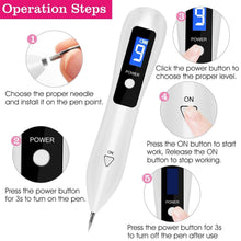 将图片加载到图库查看器，Portable Skin Tag Repair Kit with 6 Replaceable Needles
