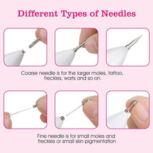 将图片加载到图库查看器，Portable Skin Tag Repair Kit with 6 Replaceable Needles

