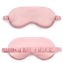 Load image into Gallery viewer, Portable Sleeping Eye Mask Cover Eye Patch Smooth Blindfold Rest Relax Eye Cover Soft And Comfortable Night Blindfold For Women
