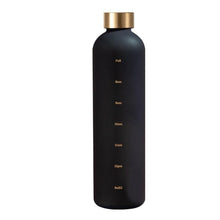 将图片加载到图库查看器，Portable Space Cup Sports Water Bottle Fruit Lemon Juice Drinking Bottle Outdoor travel camping plastic cup beverage utensils Motivational Water Bottle with Time Marker to Drink Reusable Plastic Bottle with BPA Free for Gym and Sports
