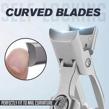 Load image into Gallery viewer, Portable Ultra Sharp Nail Clippers Stainless Steel
