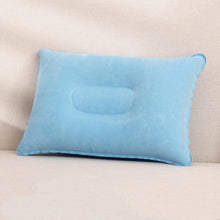 Load image into Gallery viewer, Portable Ultralight Inflatable PVC Nylon Air Pillows Camping Sleep Cushion Travel Hiking Beach Car Plane Head Rest Camp Gears Convenient Ultralight Inflatable Air Pillow Sleep Cushion Travel Bedroom Hiking Beach Car Plane Ultralight Inflatable Pillow
