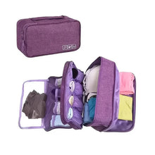 Load image into Gallery viewer, Portable Underwear &amp; Toiletry Storage Bag
