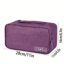 Load image into Gallery viewer, Portable Underwear &amp; Toiletry Storage Bag

