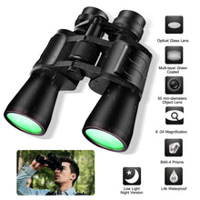 将图片加载到图库查看器，Portable Zoom Binoculars with FMC Lens
