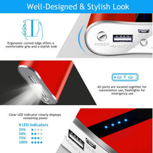 Load image into Gallery viewer, Powermaster 12000mAh Portable Charger with Dual USB Ports 3.1A Output
