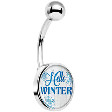 将图片加载到图库查看器，Hello Winter Snowflake Belly Ring
