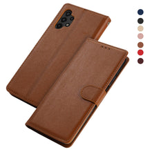 Load image into Gallery viewer, Premium PU /  Leather Case Magnetic Closure Protective Flip Wallet Case Cover Leather Case for Xiaomi Redmi Note 11S 10 10S 9 9S 9T 8T 8 7 6 5 5A Pro Max 4X 9A 8A 7A 6A POCO X3 NFC Flip Wallet
