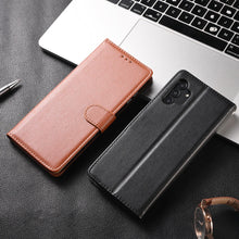 Load image into Gallery viewer, Premium PU /  Leather Case Magnetic Closure Protective Flip Wallet Case Cover Leather Case for Xiaomi Redmi Note 11S 10 10S 9 9S 9T 8T 8 7 6 5 5A Pro Max 4X 9A 8A 7A 6A POCO X3 NFC Flip Wallet
