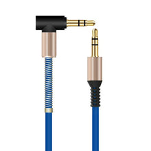 Load image into Gallery viewer, Premium Quality 3.5mm Audio AUX Cable Jack For Speake Car Headphones Mobile
