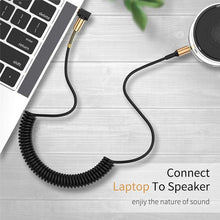Load image into Gallery viewer, Premium Quality 3.5mm Audio AUX Cable Jack For Speake Car Headphones Mobile
