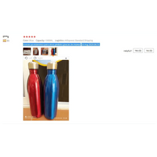 Load image into Gallery viewer, Premium Quality 350/500/750/1000ml Double-wall Creative BPA free Water Bottle Stainless Steel Beer Tea Coffee Portable Sport Vacuum thermos
