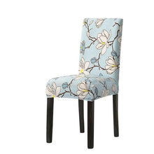 Load image into Gallery viewer, Print Pattened Dining Chair Cover Spandex Elastic Chair Slipcover Stretch Case For Chairs Wedding Hotel Banquet  Fit Stretch Short Dining Room Chair Covers with Printed Pattern Banquet Chair Seat Protector Slipcover For Home Party Hotel Wedding Ceremony
