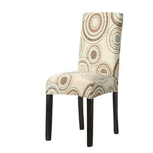 Load image into Gallery viewer, Print Pattened Dining Chair Cover Spandex Elastic Chair Slipcover Stretch Case For Chairs Wedding Hotel Banquet  Fit Stretch Short Dining Room Chair Covers with Printed Pattern Banquet Chair Seat Protector Slipcover For Home Party Hotel Wedding Ceremony
