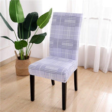 Load image into Gallery viewer, Printed Chair Cover Spandex Stretch Durable Soft Seat Chair Covers Slipcovers for Kitchen Dining Room Wedding Banquet Hotel  Chair Covers for Dining Room Stretch Spandex Removable Washable Anti-dust Seat Slipcover  Protector for Hotel Office Ceremony
