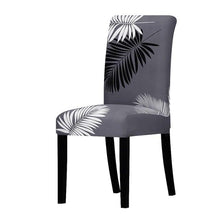 Load image into Gallery viewer, Printed Chair Cover Spandex Stretch Slipcovers Elastic Chair Covers Dining Banquet Home Hotel Weddings Christmas Seat Protector Super Fit Slipcover Stretch Removable Washable Soft Spandex Fabric For Home Hotel Dining Room Ceremony Banquet Wedding Party
