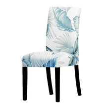 Load image into Gallery viewer, Printed Chair Cover Spandex Stretch Slipcovers Elastic Chair Covers Dining Banquet Home Hotel Weddings Christmas Seat Protector Super Fit Slipcover Stretch Removable Washable Soft Spandex Fabric For Home Hotel Dining Room Ceremony Banquet Wedding Party
