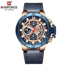 将图片加载到图库查看器，Men's Casual Waterproof Watch With Chronometers And Fluorescent Hands Excellent Design Perfect Gift
