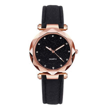 Load image into Gallery viewer, Women's Causal Watch With Leather Belts And Sandblasted Background Luxury Wristwatch  Excellent Design Perfect Gift
