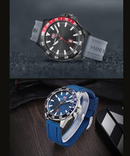 Load image into Gallery viewer, Sport Orange Mens Watch Waterproof Quartz Analog Watches Fashion Silicone Strap Classic Design For Men

