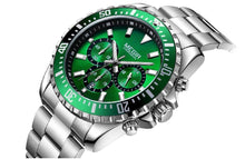 将图片加载到图库查看器，Multifunctional Men's Quartz Watches Modern Stainless Steel Design Waterproof And Scratch Resistant Wrist Watches
