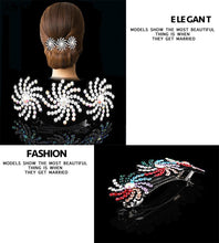 Load image into Gallery viewer, New Fashion Rhinestone Hairpin for Women Banana Clip Bow Girls Hair Clip Elegant Ladies Barrettes Hear Accessories
