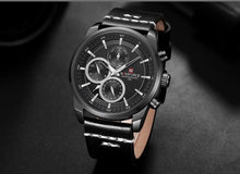 Load image into Gallery viewer, Men's Elegant Waterproof Watch With Fluorescent Hands And Numbers Luxury Unique Design Perfect Gift For Him
