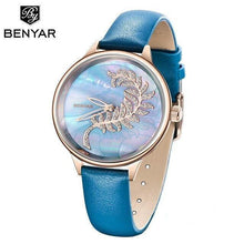 Load image into Gallery viewer, Luxury Womens Round Watch Simple Analog Quartz Watches Elegant Stainless Steel Mesh Strap Fashionable Wrist Watch For Woman
