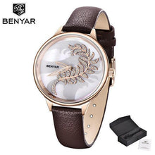 Load image into Gallery viewer, Luxury Womens Round Watch Simple Analog Quartz Watches Elegant Stainless Steel Mesh Strap Fashionable Wrist Watch For Woman
