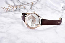 Load image into Gallery viewer, Luxury Womens Round Watch Simple Analog Quartz Watches Elegant Stainless Steel Mesh Strap Fashionable Wrist Watch For Woman
