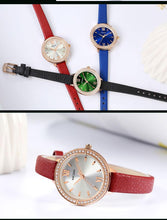 Load image into Gallery viewer, Luxury Green Fashion Womens Watch Classic Quartz Round Wrist Watch Business Style For Women
