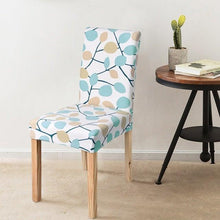 将图片加载到图库查看器，Covers for Dining Room Seat Protector Stretch Removable Printed Chair Cover Elastic Seat Chair Covers Removable And Washable Stretch Banquet Hotel Dining Room Washable Furniture Chair for Kids Pets Home Ceremony Banquet Wedding Party
