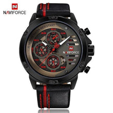 Load image into Gallery viewer, Men's  Sports Waterproof Watch With Chronometers And Leather Belt Multifunction Wristwatch Unique Design Perfect Gift
