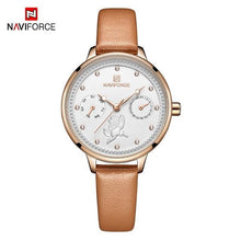 Load image into Gallery viewer, Stylish Womens Elegant With Double Zircon And Two Chronometer Day And Date Luxury Watch
