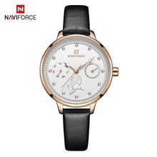 Load image into Gallery viewer, Stylish Womens Elegant With Double Zircon And Two Chronometer Day And Date Luxury Watch
