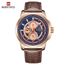 Load image into Gallery viewer, Sport Watches For Man Waterproof Watch Analog Quartz Leather Band Date Calendar  Unique Wristwatch  Perfect Gift
