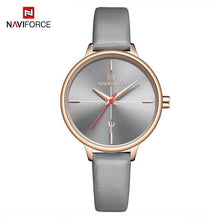Load image into Gallery viewer, Women's Luxury Watch With  Leather Belts Shiny Steel Case  Scratch Resistant Glass Unique Design Perfect Gift
