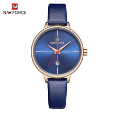 Load image into Gallery viewer, Women's Luxury Watch With  Leather Belts Shiny Steel Case  Scratch Resistant Glass Unique Design Perfect Gift
