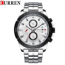 Load image into Gallery viewer, Men's Waterproof  Watch With Chronometers Day View And Fluorescent Hands Unique  Luxury Design  Perfect Gift
