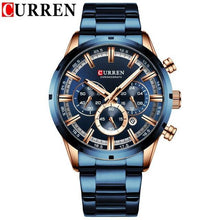 Load image into Gallery viewer, Men's Sports  Waterproof Stainless Steel Watch With Chronometers And Special Date Display Unique Design Perfect Gift
